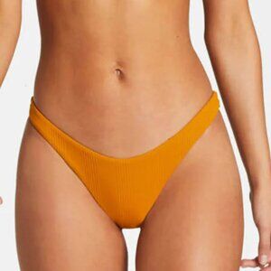 Vitamin A Topaz Eco Rib California High Leg bikini bottom